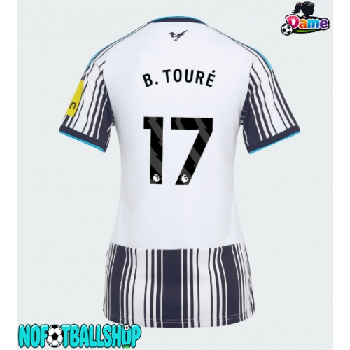 Newcastle United Bazoumana Toure #17 Hjemmedrakt Dame 2026-27 Kortermet Newcastle United Bazoumana Toure #17 Hjemmedrakt Dame 2026-27 Kortermet