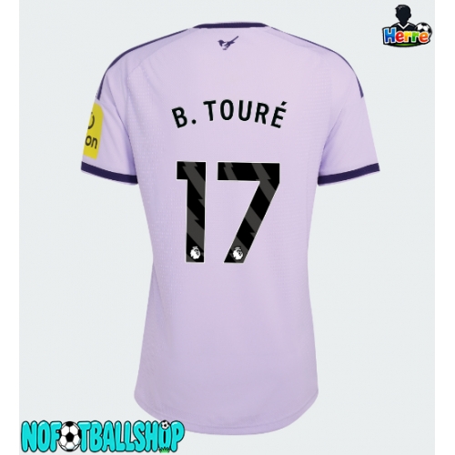 Newcastle United Bazoumana Toure #17 Tredjedrakt 2026-27 Kortermet Newcastle United Bazoumana Toure #17 Tredjedrakt 2026-27 Kortermet