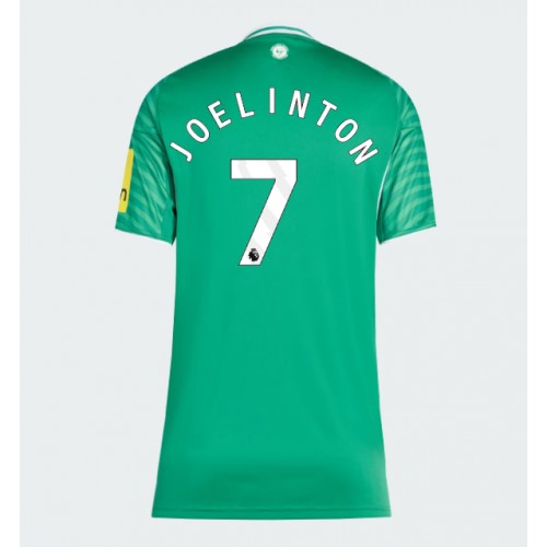 Newcastle United Joelinton #7 Borte Drakt Dame 2025-26 Kortermet Newcastle United Joelinton #7 Borte Drakt Dame 2025-26 Kortermet