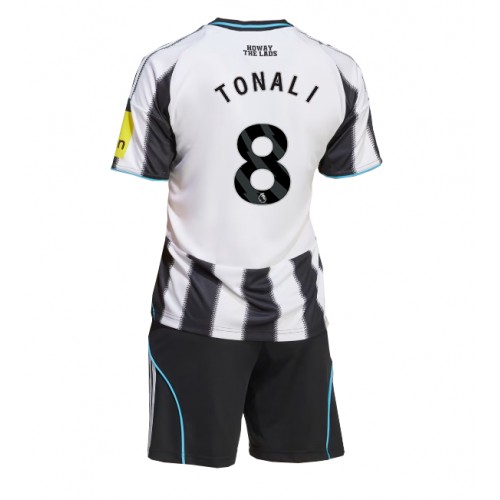 Newcastle United Sandro Tonali #8 Hjemmedraktsett Barn 2025-26 Kortermet (+ Korte bukser) Newcastle United Sandro Tonali #8 Hjemmedraktsett Barn 2025-26 Kortermet (+ Korte bukser)