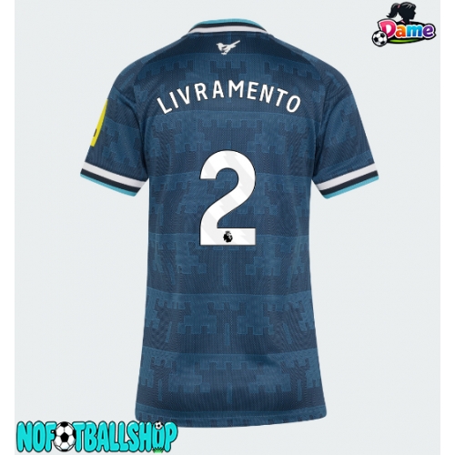 Newcastle United Tino Livramento #2 Borte Drakt Dame 2026-27 Kortermet Newcastle United Tino Livramento #2 Borte Drakt Dame 2026-27 Kortermet