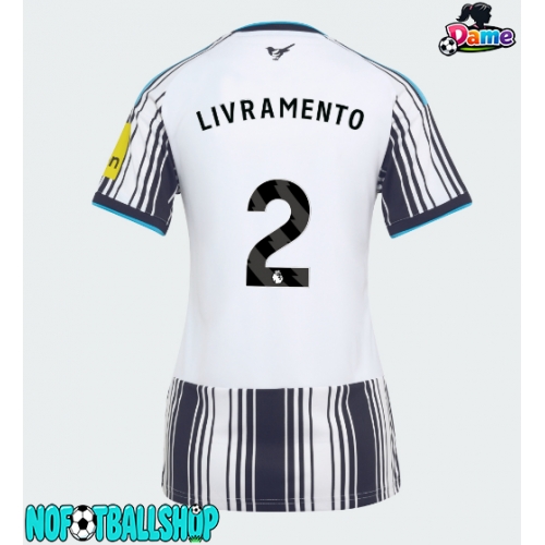 Newcastle United Tino Livramento #2 Hjemmedrakt Dame 2026-27 Kortermet Newcastle United Tino Livramento #2 Hjemmedrakt Dame 2026-27 Kortermet