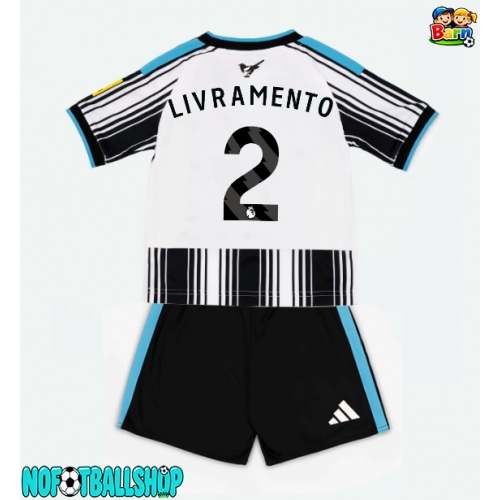 Newcastle United Tino Livramento #2 Hjemmedraktsett Barn 2026-27 Kortermet (+ Korte bukser) Newcastle United Tino Livramento #2 Hjemmedraktsett Barn 2026-27 Kortermet (+ Korte bukser)
