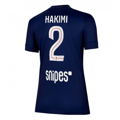 Paris Saint-Germain Achraf Hakimi #2 Hjemmedrakt Dame 2025-26 Kortermet Paris Saint-Germain Achraf Hakimi #2 Hjemmedrakt Dame 2025-26 Kortermet