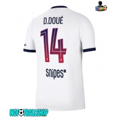 Paris Saint-Germain Desire Doue #14 Borte Drakt 2026-27 Kortermet