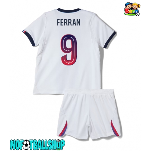 Paris Saint-Germain Ferran Torres #9 Bortedraktsett Barn 2026-27 Kortermet (+ Korte bukser) Paris Saint-Germain Ferran Torres #9 Bortedraktsett Barn 2026-27 Kortermet (+ Korte bukser)