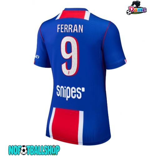 Paris Saint-Germain Ferran Torres #9 Hjemmedrakt Dame 2026-27 Kortermet Paris Saint-Germain Ferran Torres #9 Hjemmedrakt Dame 2026-27 Kortermet