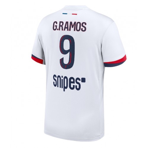 Paris Saint-Germain Goncalo Ramos #9 Borte Drakt 2025-26 Kortermet Paris Saint-Germain Goncalo Ramos #9 Borte Drakt 2025-26 Kortermet