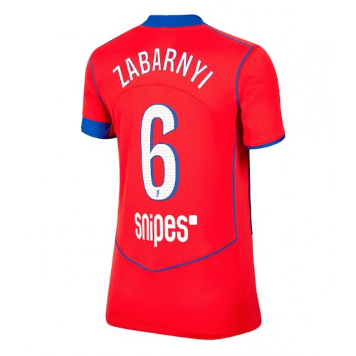 Paris Saint-Germain Illia Zabarnyi #6 Tredjedrakt Dame 2025-26 Kortermet Paris Saint-Germain Illia Zabarnyi #6 Tredjedrakt Dame 2025-26 Kortermet