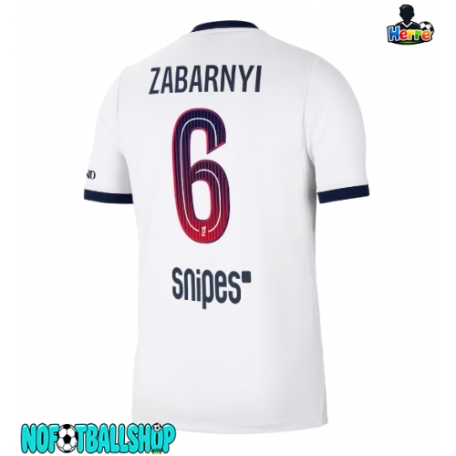 Paris Saint-Germain Ilya Zabarnyi #6 Borte Drakt 2026-27 Kortermet Paris Saint-Germain Ilya Zabarnyi #6 Borte Drakt 2026-27 Kortermet