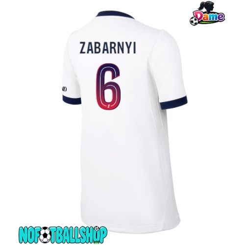 Paris Saint-Germain Ilya Zabarnyi #6 Borte Drakt Dame 2026-27 Kortermet Paris Saint-Germain Ilya Zabarnyi #6 Borte Drakt Dame 2026-27 Kortermet