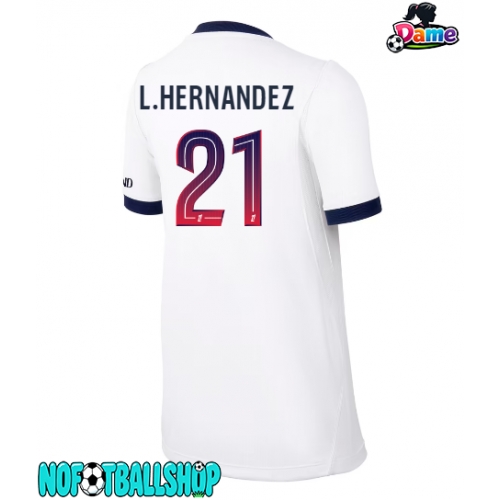 Paris Saint-Germain Lucas Hernandez #21 Borte Drakt Dame 2026-27 Kortermet Paris Saint-Germain Lucas Hernandez #21 Borte Drakt Dame 2026-27 Kortermet