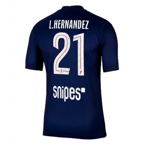Paris Saint-Germain Lucas Hernandez #21 Hjemmedrakt 2025-26 Kortermet Paris Saint-Germain Lucas Hernandez #21 Hjemmedrakt 2025-26 Kortermet