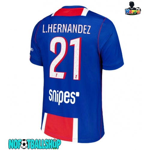 Paris Saint-Germain Lucas Hernandez #21 Hjemmedrakt 2026-27 Kortermet Paris Saint-Germain Lucas Hernandez #21 Hjemmedrakt 2026-27 Kortermet