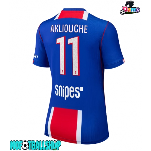 Paris Saint-Germain Maghnes Akliouche #11 Hjemmedrakt Dame 2026-27 Kortermet Paris Saint-Germain Maghnes Akliouche #11 Hjemmedrakt Dame 2026-27 Kortermet
