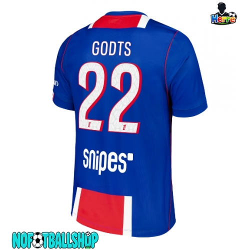 Paris Saint-Germain Mika Godts #22 Hjemmedrakt 2026-27 Kortermet Paris Saint-Germain Mika Godts #22 Hjemmedrakt 2026-27 Kortermet