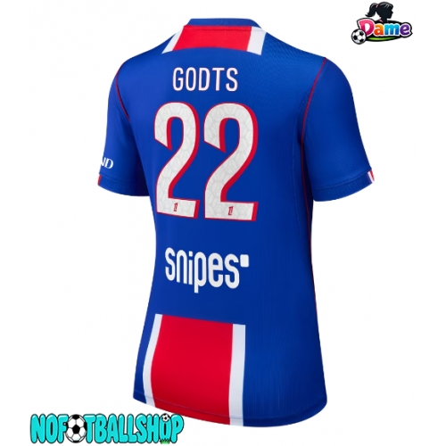 Paris Saint-Germain Mika Godts #22 Hjemmedrakt Dame 2026-27 Kortermet Paris Saint-Germain Mika Godts #22 Hjemmedrakt Dame 2026-27 Kortermet