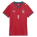 Portugal Bruno Fernandes #8 Hjemmedrakt Dame VM 2026 Kortermet