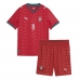 Portugal Bruno Fernandes #8 Hjemmedraktsett Barn VM 2026 Kortermet (+ Korte bukser)