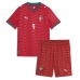 Portugal Goncalo Ramos #9 Hjemmedraktsett Barn VM 2026 Kortermet (+ Korte bukser)
