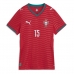 Portugal Joao Neves #15 Hjemmedrakt Dame VM 2026 Kortermet