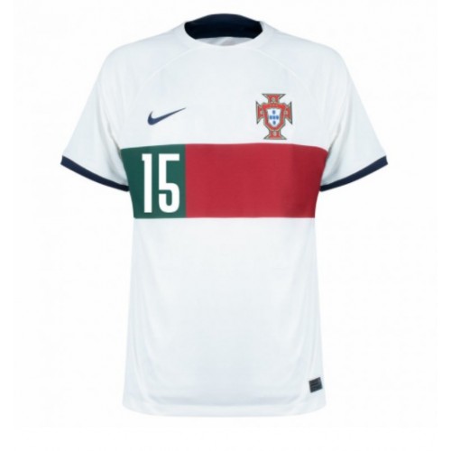 Portugal Rafael Leao #15 Borte Drakt VM 2022 Kortermet