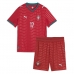 Portugal Rafael Leao #17 Hjemmedraktsett Barn VM 2026 Kortermet (+ Korte bukser)