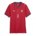 Portugal Ruben Dias #3 Hjemmedrakt Dame VM 2026 Kortermet Portugal Ruben Dias #3 Hjemmedrakt Dame VM 2026 Kortermet