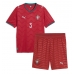 Portugal Ruben Dias #3 Hjemmedraktsett Barn VM 2026 Kortermet (+ Korte bukser) Portugal Ruben Dias #3 Hjemmedraktsett Barn VM 2026 Kortermet (+ Korte bukser)