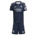 Real Madrid Alexander-Arnold #12 Bortedraktsett Barn 2025-26 Kortermet (+ Korte bukser)