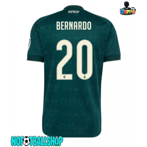 Real Madrid Bernardo Silva #20 Borte Drakt 2026-27 Kortermet Real Madrid Bernardo Silva #20 Borte Drakt 2026-27 Kortermet