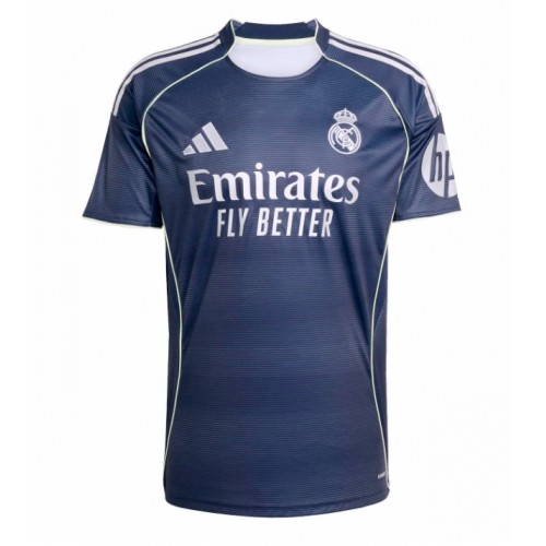 Real Madrid Brahim Diaz #21 Borte Drakt 2025-26 Kortermet Real Madrid Brahim Diaz #21 Borte Drakt 2025-26 Kortermet