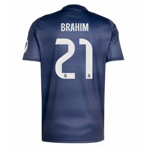 Real Madrid Brahim Diaz #21 Borte Drakt 2025-26 Kortermet Real Madrid Brahim Diaz #21 Borte Drakt 2025-26 Kortermet
