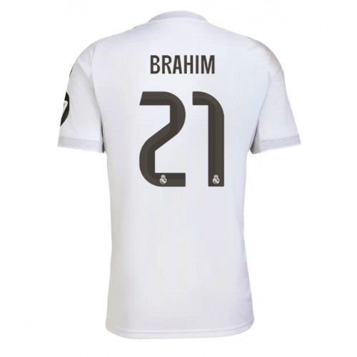 Real Madrid Brahim Diaz #21 Hjemmedrakt 2025-26 Kortermet Real Madrid Brahim Diaz #21 Hjemmedrakt 2025-26 Kortermet