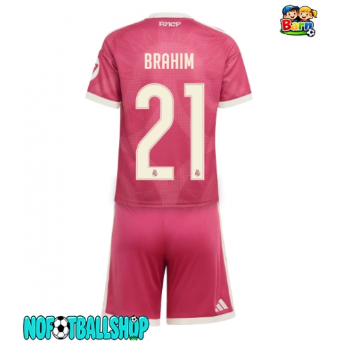 Real Madrid Brahim Diaz #21 Tredjedraktsett Barn 2026-27 Kortermet (+ Korte bukser) Real Madrid Brahim Diaz #21 Tredjedraktsett Barn 2026-27 Kortermet (+ Korte bukser)