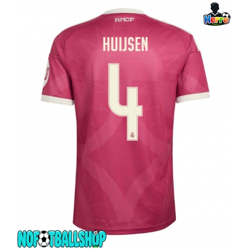Real Madrid Dean Huijsen #4 Tredjedrakt 2026-27 Kortermet Real Madrid Dean Huijsen #4 Tredjedrakt 2026-27 Kortermet