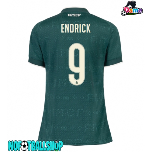 Real Madrid Endrick #9 Borte Drakt Dame 2026-27 Kortermet Real Madrid Endrick #9 Borte Drakt Dame 2026-27 Kortermet