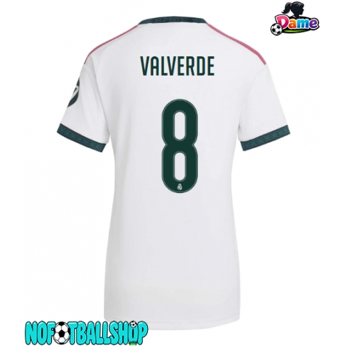 Real Madrid Federico Valverde #8 Hjemmedrakt Dame 2026-27 Kortermet Real Madrid Federico Valverde #8 Hjemmedrakt Dame 2026-27 Kortermet