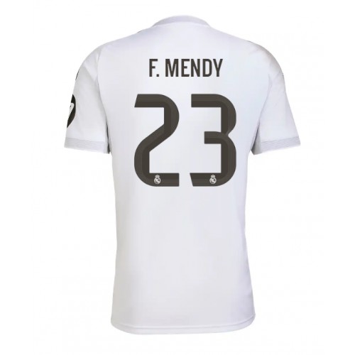 Real Madrid Ferland Mendy #23 Hjemmedrakt 2025-26 Kortermet Real Madrid Ferland Mendy #23 Hjemmedrakt 2025-26 Kortermet