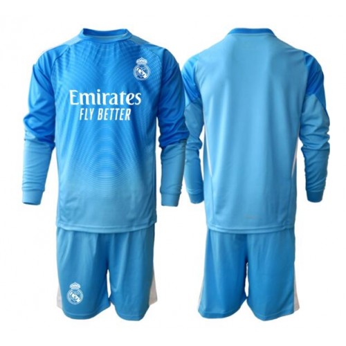 Real Madrid Keeper Hjemmedraktsett Barn 2025-26 Langermet (+ Korte bukser) Real Madrid Keeper Hjemmedraktsett Barn 2025-26 Langermet (+ Korte bukser)