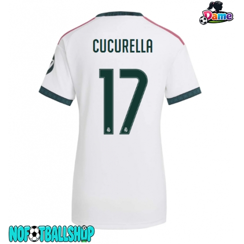 Real Madrid Marc Cucurella #17 Hjemmedrakt Dame 2026-27 Kortermet Real Madrid Marc Cucurella #17 Hjemmedrakt Dame 2026-27 Kortermet