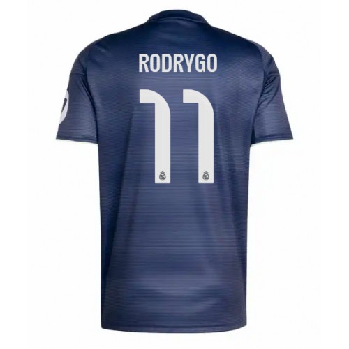 Real Madrid Rodrygo Goes #11 Borte Drakt 2025-26 Kortermet Real Madrid Rodrygo Goes #11 Borte Drakt 2025-26 Kortermet