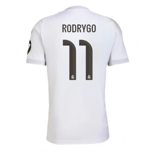 Real Madrid Rodrygo Goes #11 Hjemmedrakt 2025-26 Kortermet Real Madrid Rodrygo Goes #11 Hjemmedrakt 2025-26 Kortermet