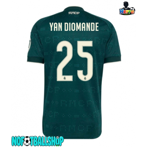 Real Madrid Yan Diomande #25 Borte Drakt 2026-27 Kortermet Real Madrid Yan Diomande #25 Borte Drakt 2026-27 Kortermet