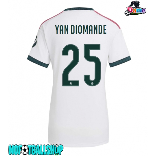 Real Madrid Yan Diomande #25 Hjemmedrakt Dame 2026-27 Kortermet Real Madrid Yan Diomande #25 Hjemmedrakt Dame 2026-27 Kortermet