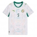 Senegal Idrissa Gueye #5 Hjemmedrakt Dame VM 2026 Kortermet