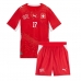 Sveits Ruben Vargas #17 Hjemmedraktsett Barn VM 2026 Kortermet (+ Korte bukser)