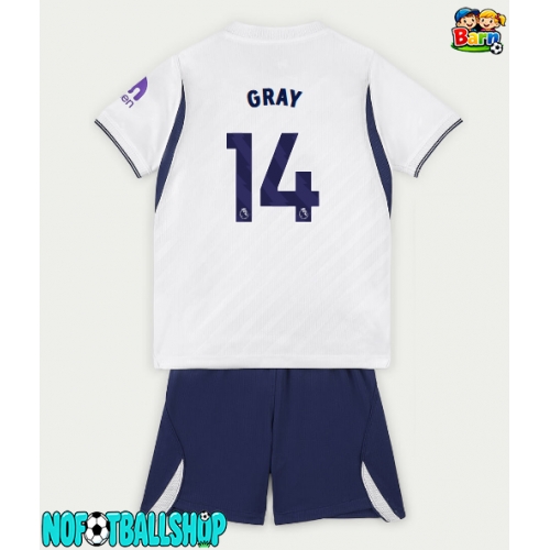 Tottenham Hotspur Archie Gray #14 Hjemmedraktsett Barn 2026-27 Kortermet (+ Korte bukser) Tottenham Hotspur Archie Gray #14 Hjemmedraktsett Barn 2026-27 Kortermet (+ Korte bukser)