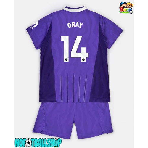 Tottenham Hotspur Archie Gray #14 Tredjedraktsett Barn 2026-27 Kortermet (+ Korte bukser) Tottenham Hotspur Archie Gray #14 Tredjedraktsett Barn 2026-27 Kortermet (+ Korte bukser)