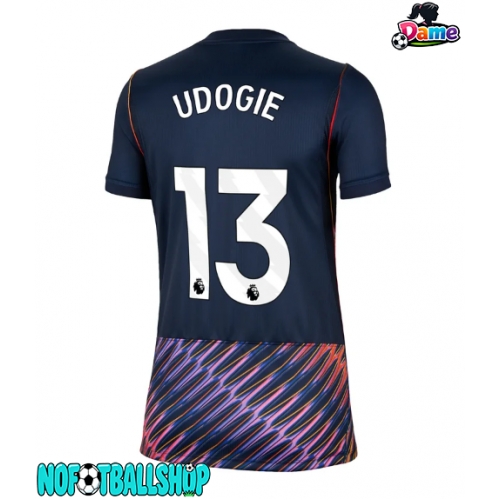 Tottenham Hotspur Destiny Udogie #13 Borte Drakt Dame 2026-27 Kortermet Tottenham Hotspur Destiny Udogie #13 Borte Drakt Dame 2026-27 Kortermet